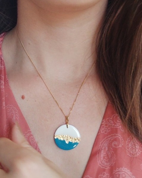 Collier Marine - Miladora Créations