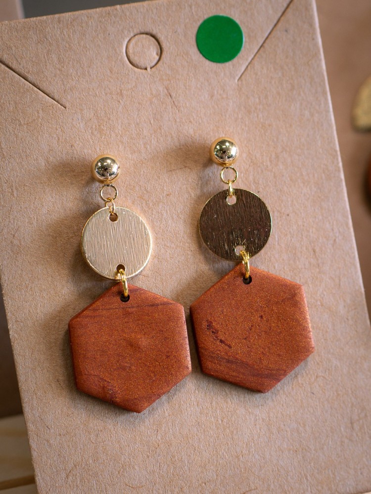 Boucles d'oreilles Instinct - Miladora Créations