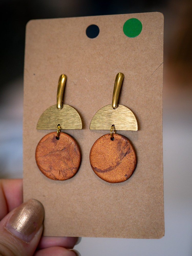 Boucles d'oreilles Aube - Miladora Créations