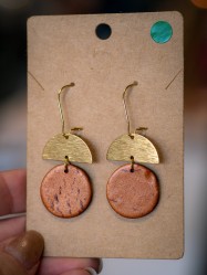 Boucles d'oreilles Aube - Miladora Créations