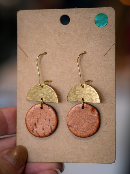 Boucles d'oreilles Aube - Miladora Créations
