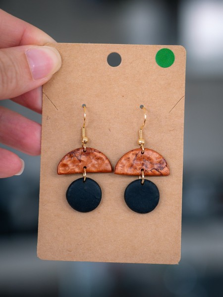 Boucles d'oreilles Fusion - Miladora Créations