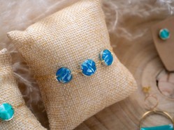 Bracelet Lola Bleu - Miladora Créations