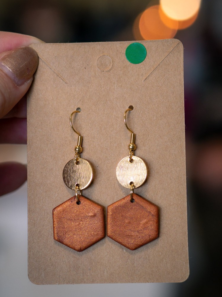 Boucles d'oreilles Instinct - Miladora Créations