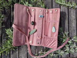 Pochette à bijoux de voyage - Miladora Créations