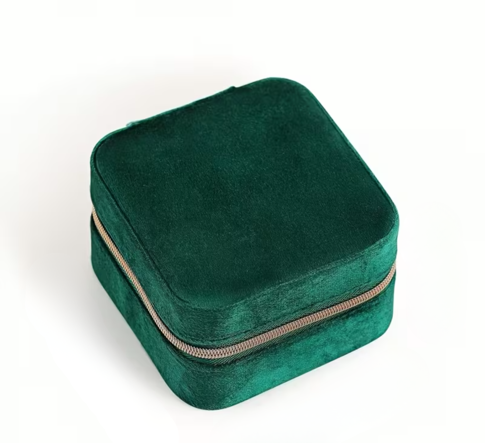 Petite boîte à bijoux carrée - Miladora Créations