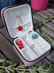 Petite boîte à bijoux carrée - Miladora Créations
