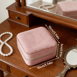 Petite boîte à bijoux carrée - Miladora Créations