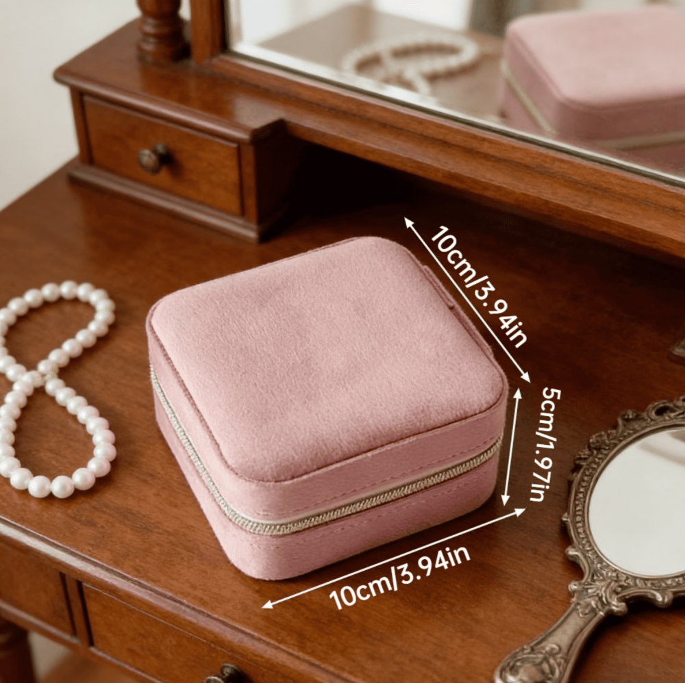 Petite boîte à bijoux carrée - Miladora Créations