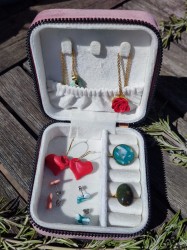 Petite boîte à bijoux carrée - Miladora Créations