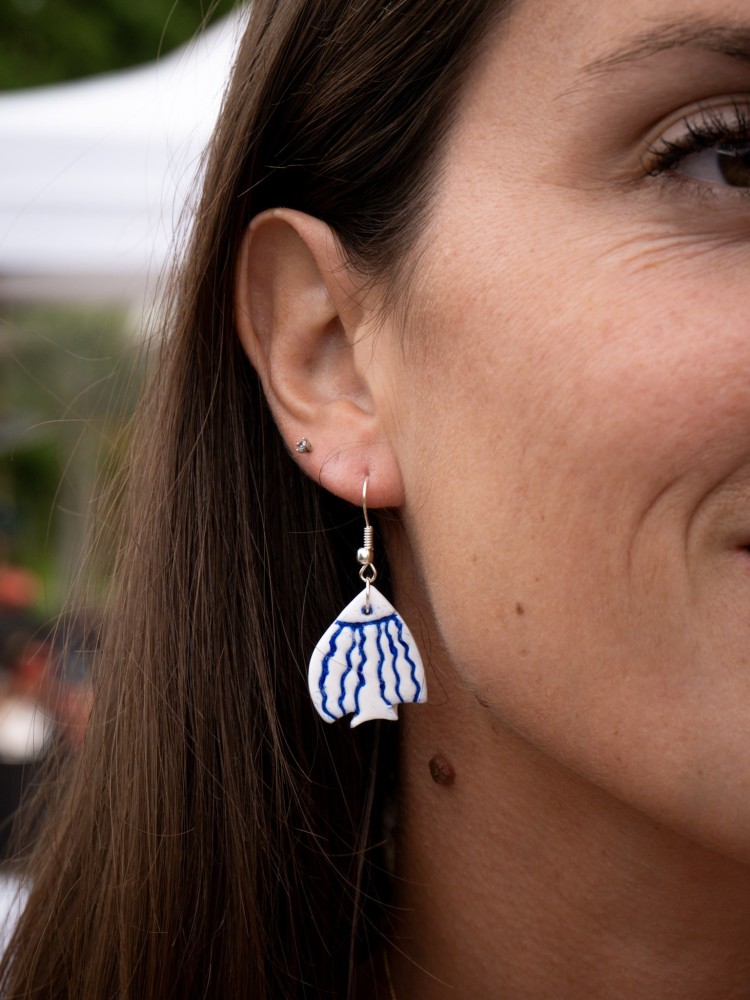 Boucles d'oreilles poissons d'avril - Miladora Créations