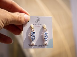Boucles d'oreilles poissons d'avril - Miladora Créations