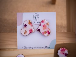 Boucles d'oreilles fête des mères - Miladora Créations
