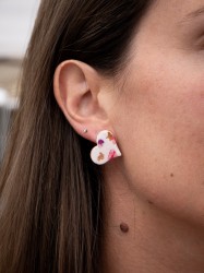 Boucles d'oreilles fête des mères - Miladora Créations