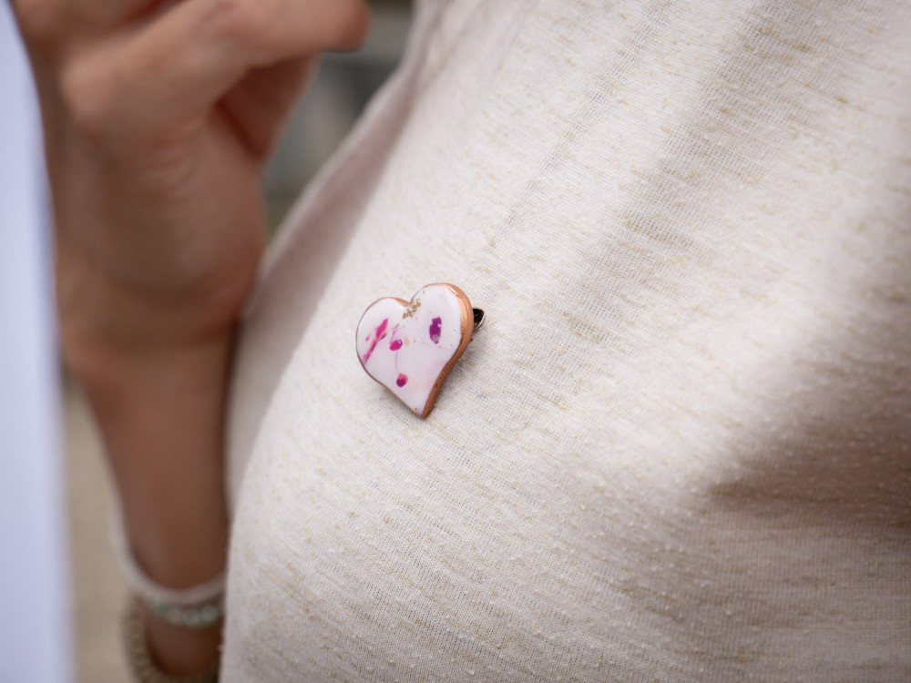 Broche fête des mères - Miladora Créations