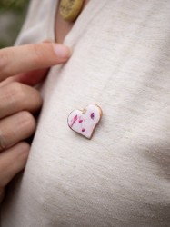 Broche fête des mères - Miladora Créations