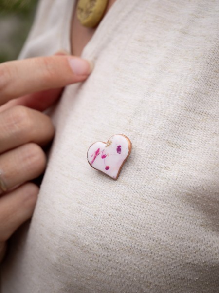 Broche fête des mères - Miladora Créations