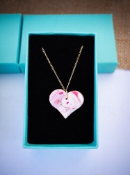 Collier Granit vert - Miladora Créations