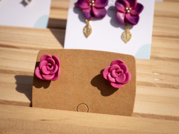 Puce d'oreilles Rosa - Miladora Créations