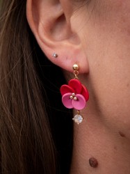 Boucles d'oreilles Scarlett - Miladora Créations