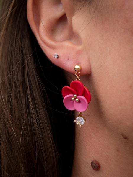 Boucles d'oreilles Scarlett - Miladora Créations