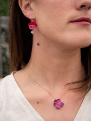Boucles d'oreilles Scarlett - Miladora Créations