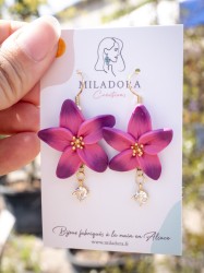 Boucles d'oreilles Maui - Miladora Créations