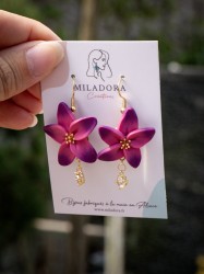 Boucles d'oreilles Maui - Miladora Créations
