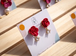 Boucles d'oreilles Carmen - Miladora Créations