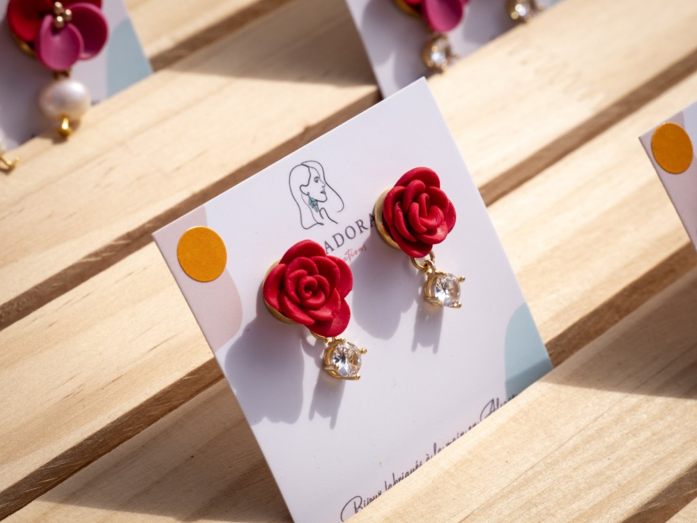 Boucles d'oreilles Carmen - Miladora Créations