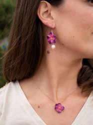 Collier Violetta - Miladora Créations