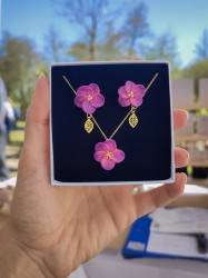 Collier Violetta - Miladora Créations