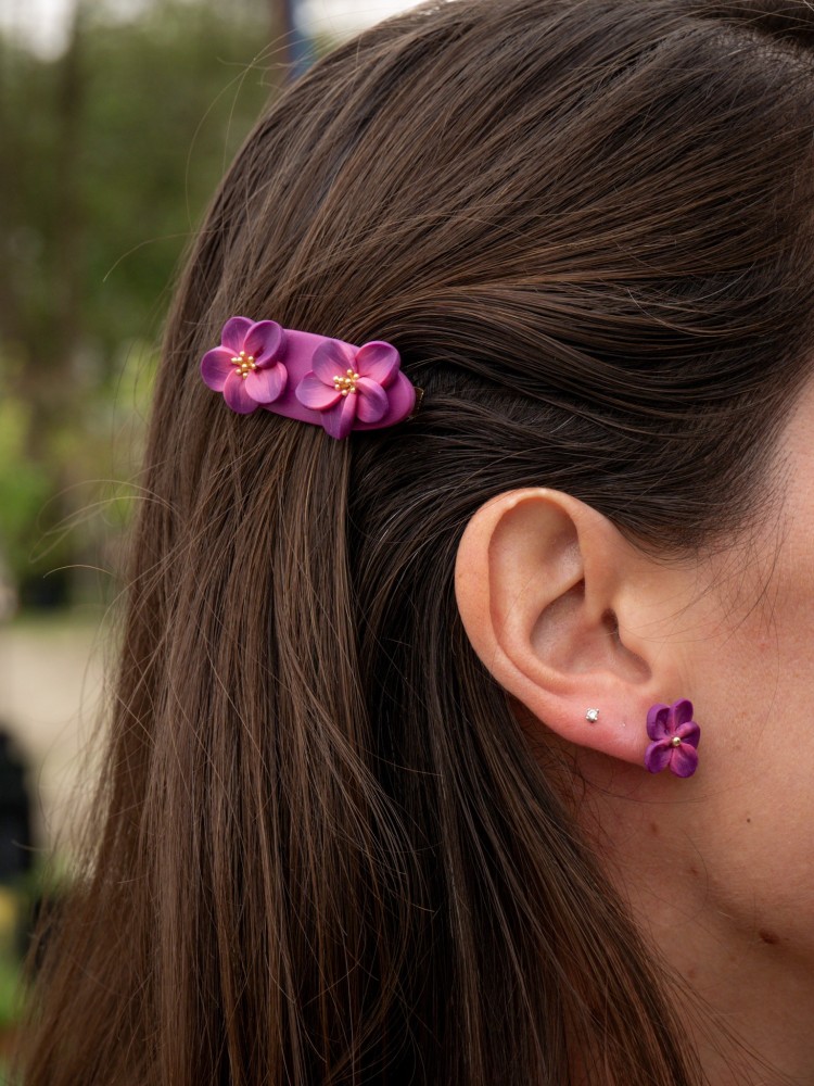 Collier Violetta - Miladora Créations