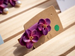 Collier Violetta - Miladora Créations