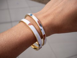 Bracelet Ondine - Miladora Créations - Bijoux en argile polymère et acier inoxydable