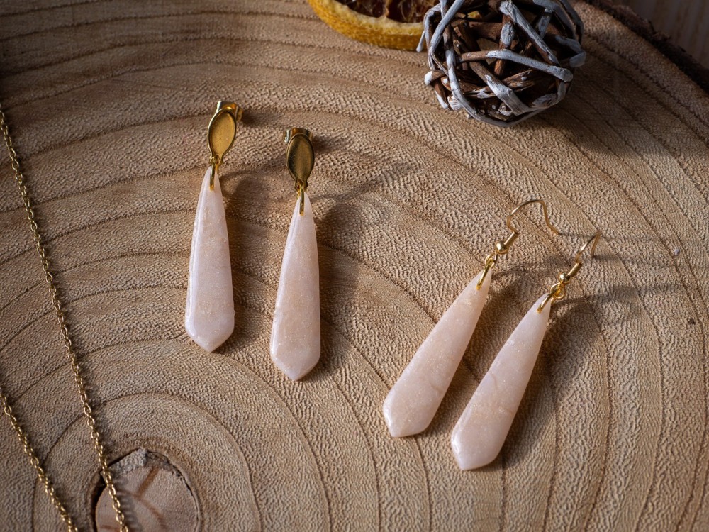 Boucles d'oreilles Hiver enchanté - Miladora Créations