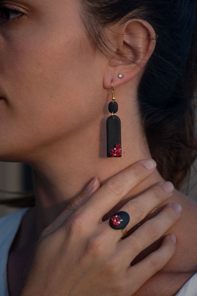 Boucles d'oreilles Casanova - Miladora Créations