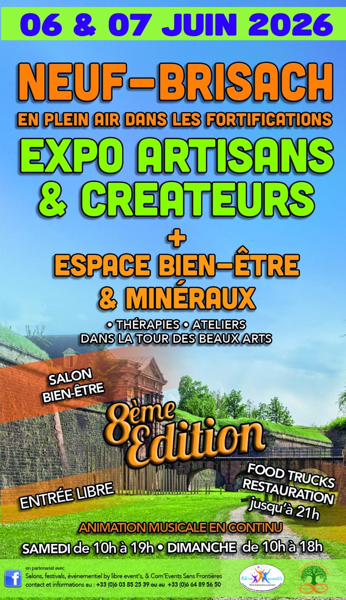 Exposition Artisans & créateurs à Neuf-Brisach