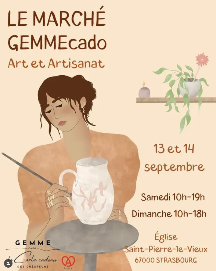 Marché "GEMMEcado" Art et Artisanat à Strasbourg